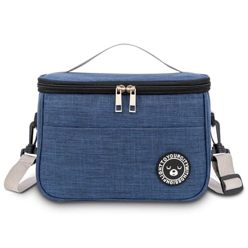 BEHONA 6.4L Insulated Lunch Bag, Cool Bag, Foldable Cooler Bag, Picnic Bag