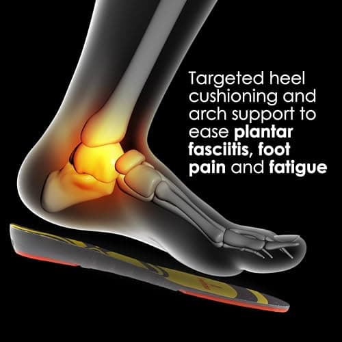 Sorbothane Double Strike Insoles, Men & Women - Shock Absorbing, 11-12.5 UK — view 6