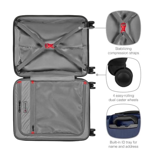 Wenger Pegasus S Carry-On Suitcase 39/44 l Expandable Hard-Shell Trolley — view 5