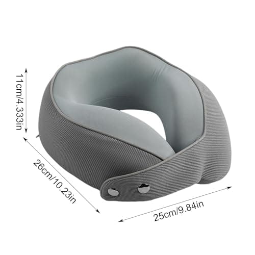 U Shaped Neck Pillow Magnetic Buckle Sleep Masque — view 6