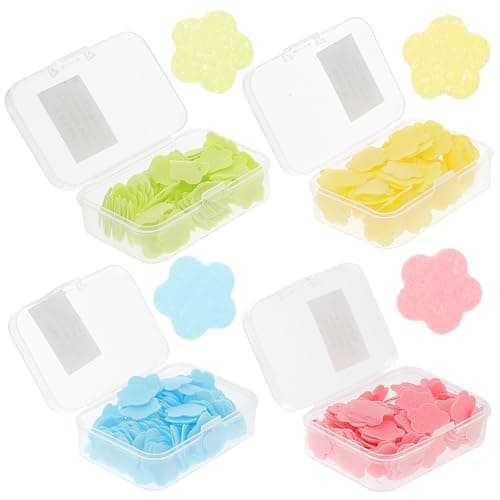 Disposable Soap Sheets 10pcs Plastic Pocket Size Hand Washing