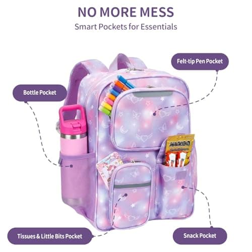 Bagseri School Bag for Girls 8-12 Years - Rucksack for Primary School — view 2