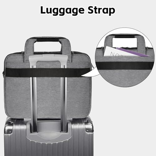 MATEIN Laptop Bag, 15.6 Inch Multifuntional Business Computer Laptop Case — view 6