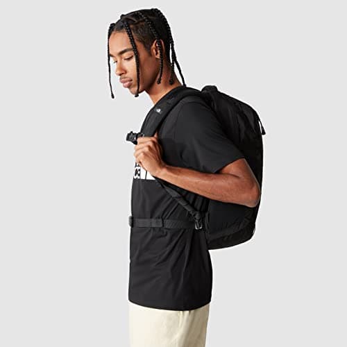 The North Face - Fall Line Backpack - Reflective Backpack for School, Work and Travel with Fleece-Lined Laptop Sleeve - TNF Black — view 6