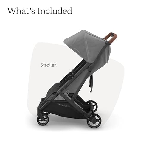 UPPAbaby MINU Duo Stroller | Greyson - Charcoal Mélange | Side-by-Side Lightweight Compact Double Buggy | from Birth to 22kg per Seat | Slim Doorway-Friendly Design | Baby Travel Stroller — view 2