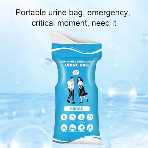 Pee Bags for Travel Spill-Proof Unisex Hygienic Vomit Poop — view 4