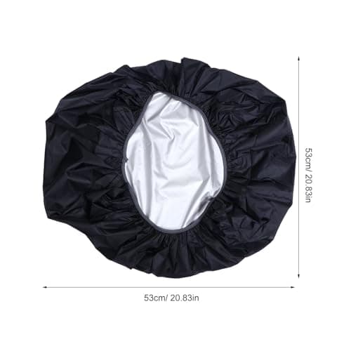 AKOOSY Cycling Bag Rain Cover for 40-50l Backpack, Black Polyester Taffeta — view 2