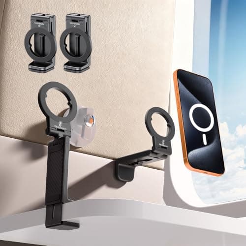 PROfezzion 2-Pack Magnetic Airplane Phone Holder Plane Mount for MagSafe — view 2