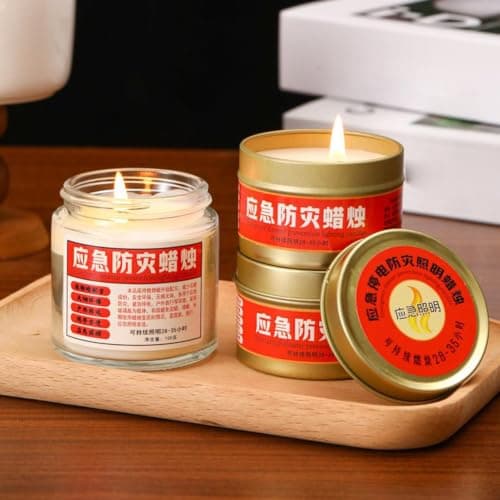 Long Life Survival Candles Camping and Survival with Extended Battery Life — view 3