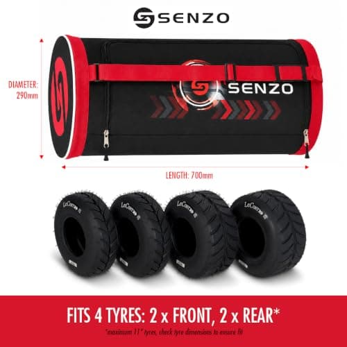 SZ Senzo Tyre Carry Case Storage Bag 70cm x 29cm — view 2