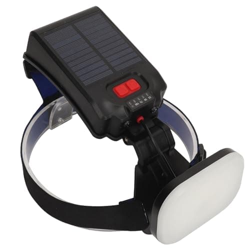 Luocute Fishing Headlamp, 1200LM, IPX4, USB Solar Powered — view 5