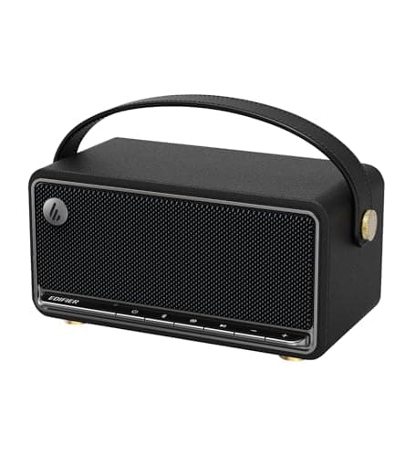 Edifier MP330 Portable Bluetooth Speaker with Hi-Res Audio 40W, Retro Black