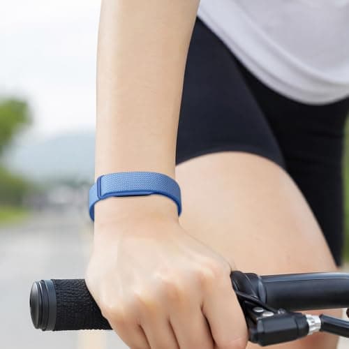 Adjustable Breathable Nylon Sport Strap Compatible With Google Fitbit Air 2026,Hook & Ring Sweat Quick Dry Replacement Wristband,Tool-Free Easy Swap Fitness Tracker Band For Workout Sleep Travel Offic — view 4