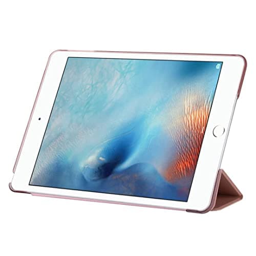 For Apple iPad Mini 1/2/3 Smart Case with Automatic Magnetic Wake/Sleep (Pink) — view 5