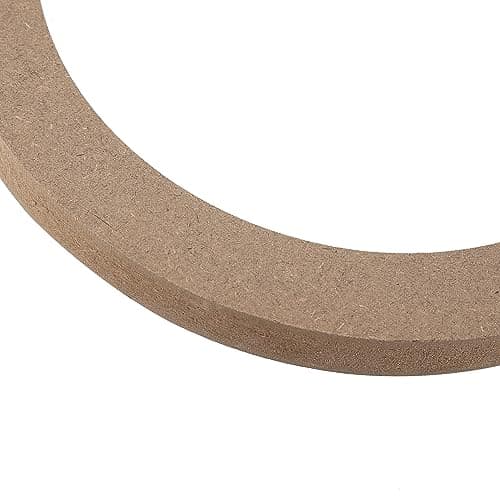 X AUTOHAUX 4 Pcs 6.5" Wooden Car Speaker Mounting Spacer Rings Adapter — view 6