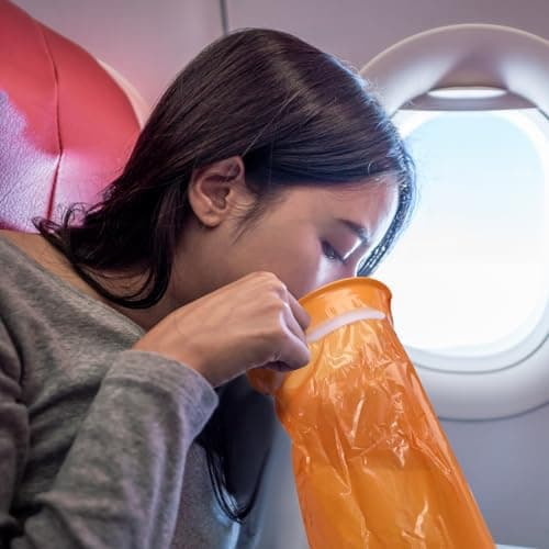 28 PCS Sick Bags for Car Travel Sickness Bags Leakproof Vomit Bags 1000 ML — view 6