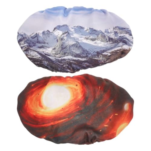 Toyvian 2pcs Ski Goggle Cover for Snowboard Goggles Foldable Spandex Sleeve