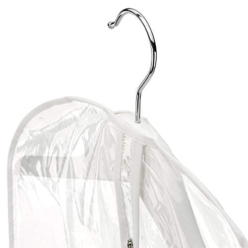 Hangerworld 100 cm (40") Long Zipped Suit Bags / Garment Clothes Covers, Pack of 6 — view 5