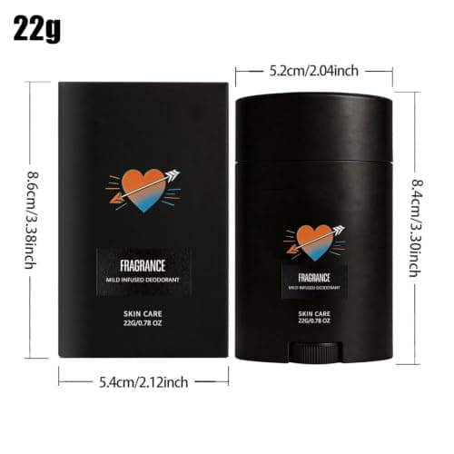 Antiperspirant for Men - 22 g Long-Lasting Fragrance Underarm Balm — view 2