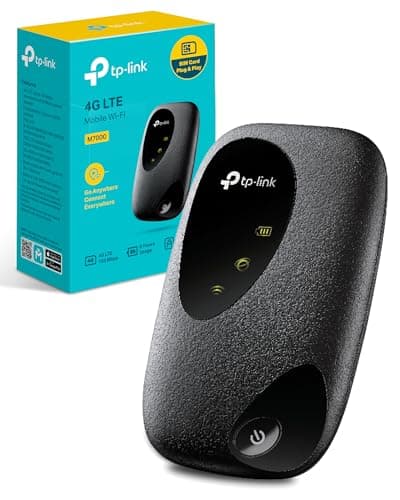 TP-Link M7000 Cat4 Portable WiFi MiFi, 4G Router with SIM Slot