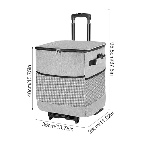Coolers With Wheels And Handles Portable Leakproof Insulated Waterproof — view 6