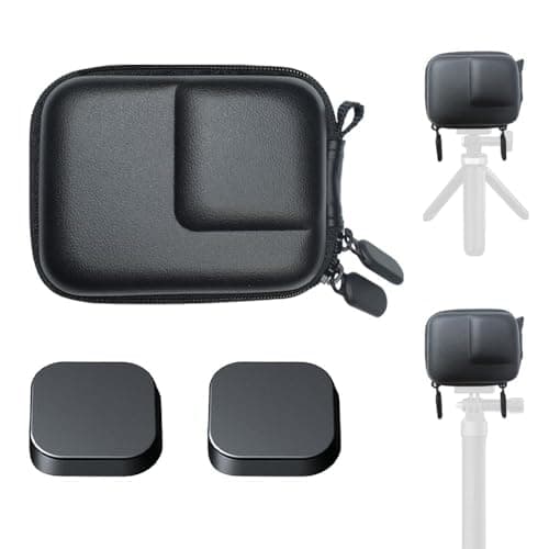 ULBTER Bag Case for GoPro Hero 12 11 10 9 8 Black + Lens Cap [1+2 Pack]
