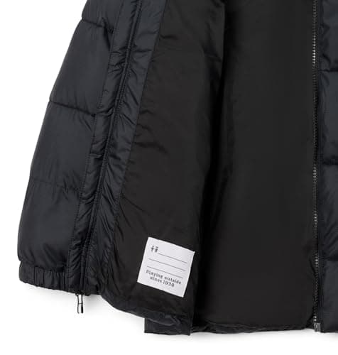Columbia Youth Boys Puffect 2 Jacket, Puffer Jacket, Black, Small — view 3