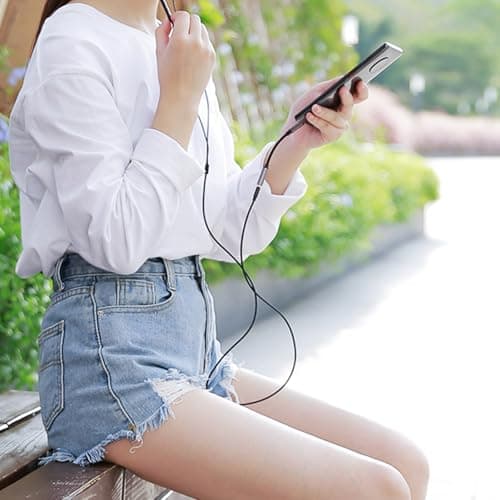 PENCHEAK USB C Dongle Cable for Type to 3.5mm Headphone Jacks Adapter Cable USB Type Adapter with Noise Cancelling — view 5