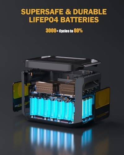 VTOMAN FlashSpeed 1500 Power Station, 1548Wh LiFePO4, 1 Hr Fast Charge — view 5