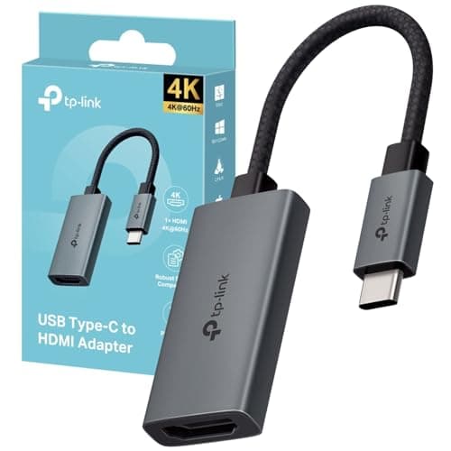 TP-Link UA520C USB-C to HDMI Adapter, 4K 60Hz Video Adapter