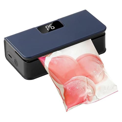 Magnetic Bag Sealing Machine - 6 Level Food Package Resealed Closer, LED Display Portable Heat, Compact Snack Storage Sealings Tool | Bag Sealing Device For Chips Sandwich Fridge Travel — view 4