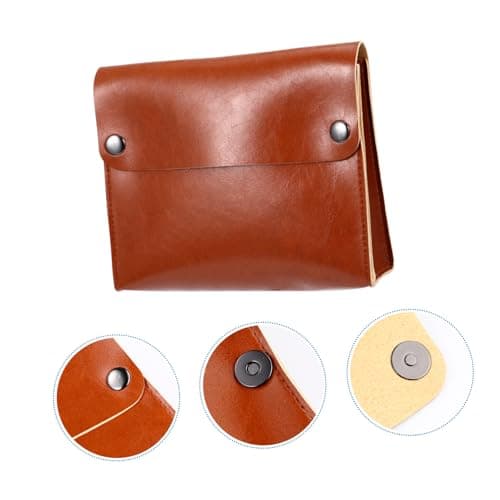 Gadpiparty Digital Accessories Storage Bag Power Charger Usb Charger Cable Organiser Travel Adapter Compact Storage Brown — view 2