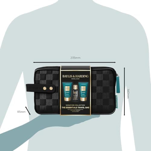Baylis & Harding Mens The Essentials Travel Wash Bag Gift Set 1 Pack — view 6