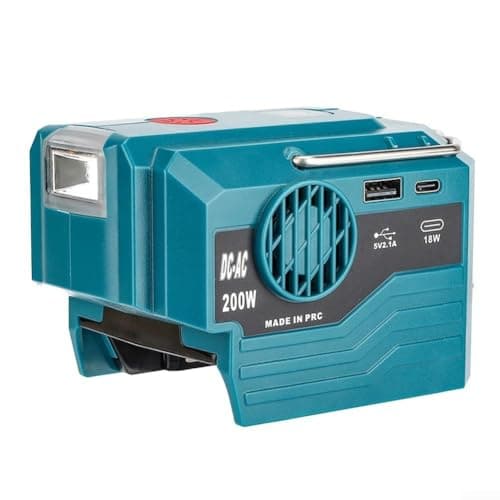 Minhe User Friendly 200W Power Inverter Generator Made For For Bosch 18V Batteries, Convenient Outdoor Solution(BS-220V)