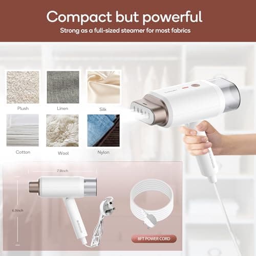 Newbealer Portable Handheld Clothes Steamer — view 6