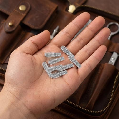 Stainless Steel Spiral Ear Cleaner 100pcs Spring Tip for Adult Canal — view 5