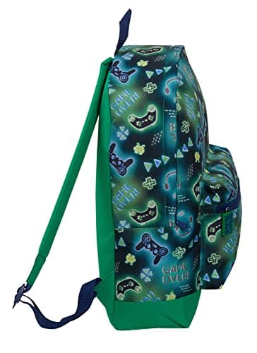 ScruffyTed Boys Gamer Backpack For Kids Girls Game Over Large Capacity Travel Rucksack College School Bag — view 6