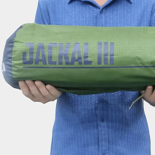 OEX Jackal III V3 3 Man Technical Tent with Porch Area, 3 Person, Compact Pack Size, Lightweight & Easy to Pitch in 5 minutes, Ideal for Backpacking, Hiking & Wild Camping, 5000mm HH (Green) — view 5
