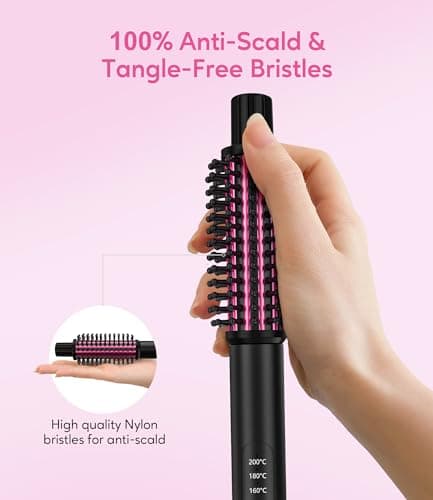 Farery Mini Thermal Brush 25mm, Touch-ups, 1 inch Heated Round Curling Iron — view 4