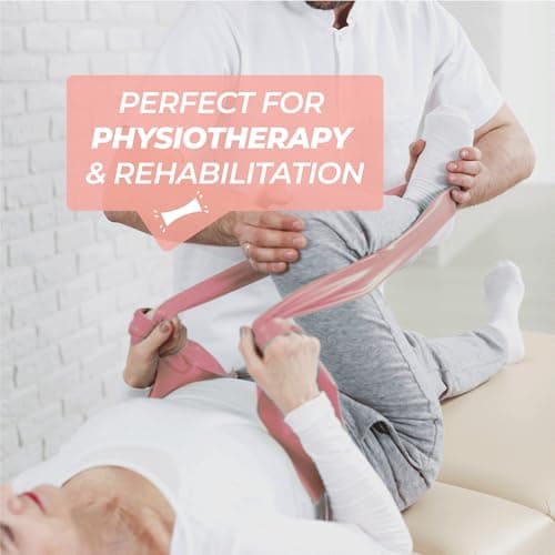 Coresteady Resistance Band For Men & Women - Exercise Band to Build Strength, Flexibility, Muscle & Tone - For Fitness, Stretching, Pilates, Physio & Yoga - With Exercise e-Guide — view 6