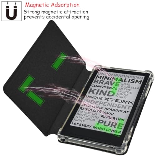 Case for XTEINK X3 3.7" Pocket E-Ink eBook Reader Cover (Green) — view 5