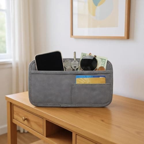 Quniwokid Center Console Organizer Bag Large Capacity Multifunctional Auto — view 3