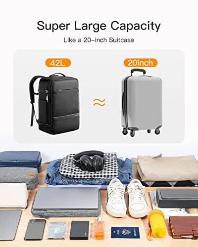 Inateck 42L Travel Backpack Hand Luggage Cabin Bag — view 2