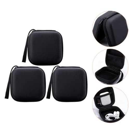 3Pcs Portable EVA Earphone Storage Pouch Cable Organiser Bag — view 5