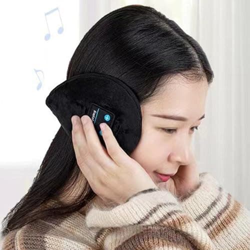 Wireless Earmuffs Winter Warm Adjustable Wireless Unisex Headphones — view 2