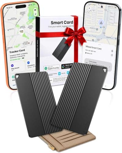 2026 Wallet Tracker Card (iOS and Android), 5 Years Battery Tracking Card