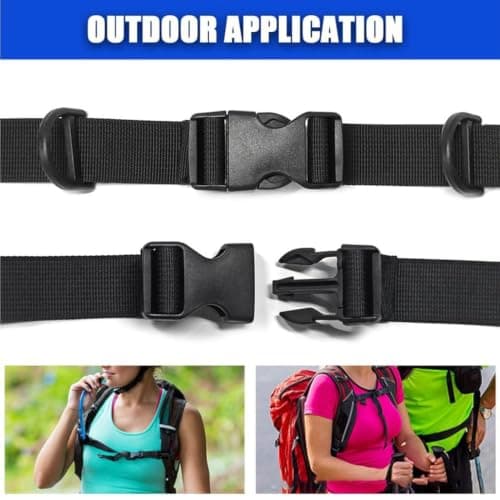 Backpack Straps for Suitcase Quick Release Buckle, Pack Accessory — view 3