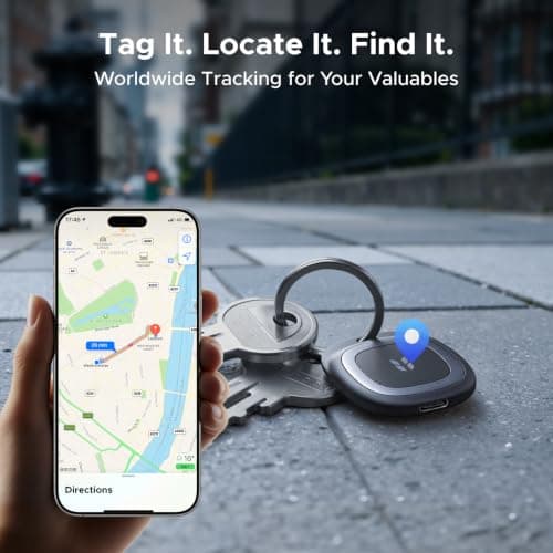 UGREEN FineTrack Duo2 Bluetooth Tracker Tag, iOS & Android, USB-C Charging — view 3