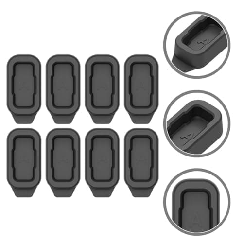 Healeved Watch Charger Port Silicone Dust Covers 8 Pack Compatible with Coros Pace Smartwatch for Sports and Travel — view 6