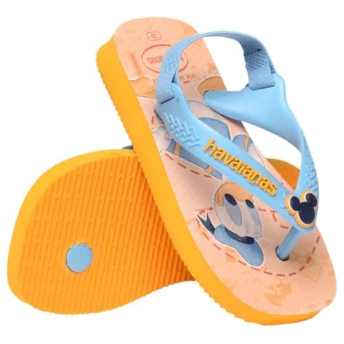 Havaianas Baby Disney Classics II Unisex Baby FlipFlop Pop Yellow 4 UK Child — view 4